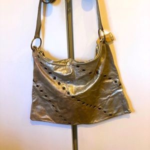 Vintage leather satchel crossbody